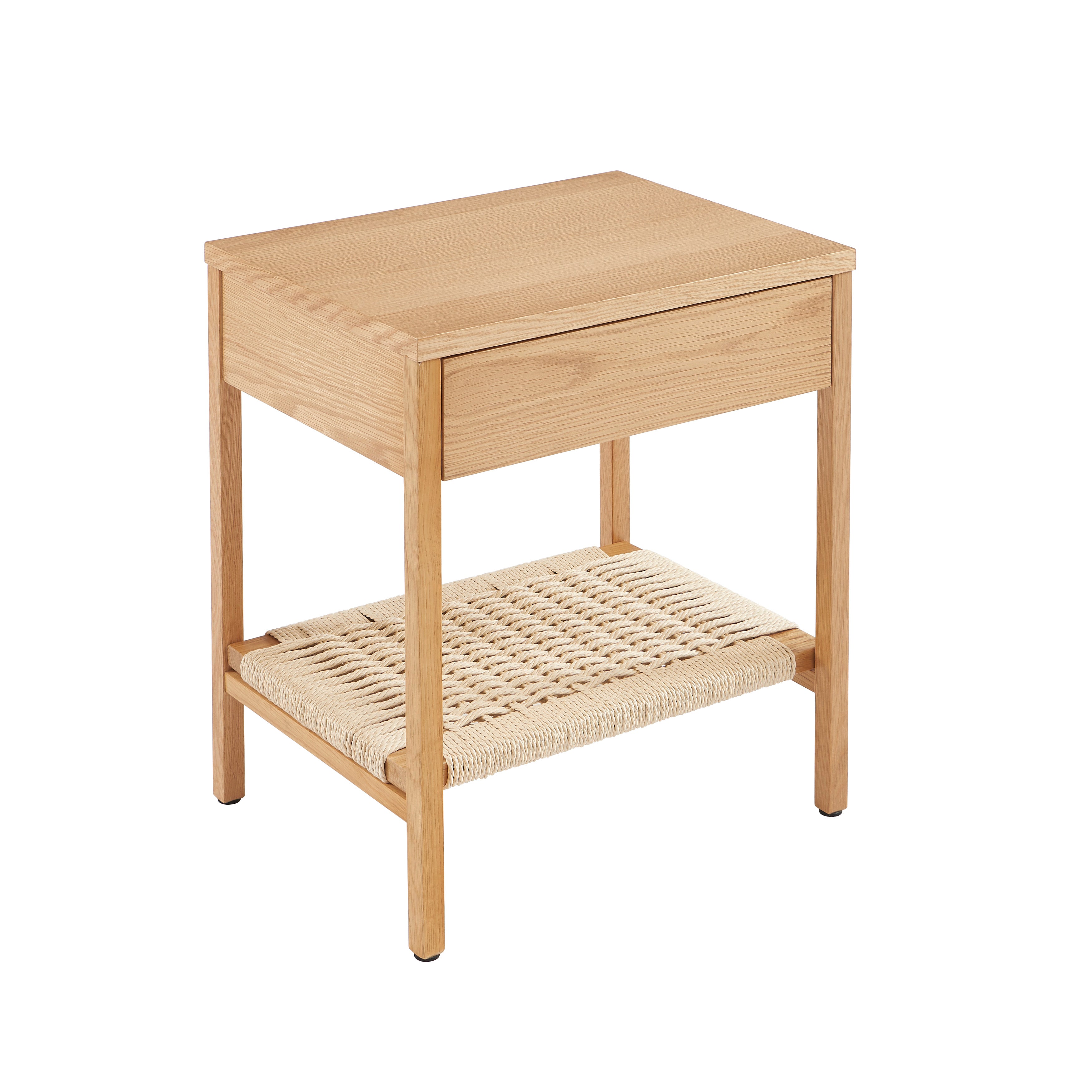 GINKO Natural Wood Nightstand