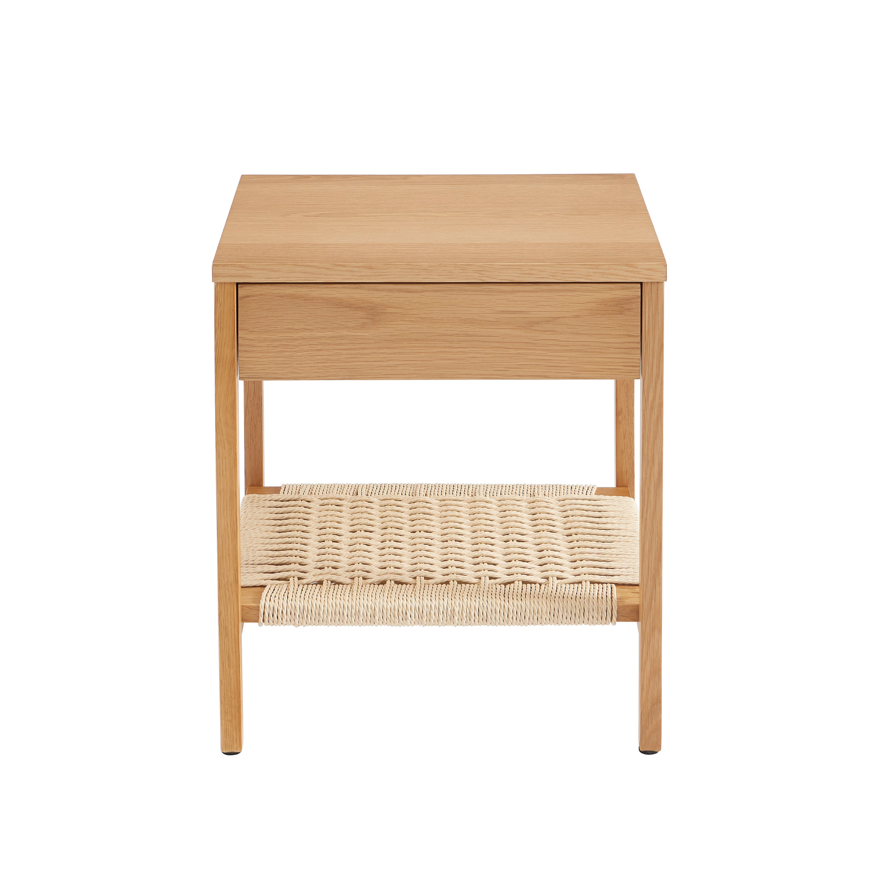 GINKO Natural Wood Nightstand