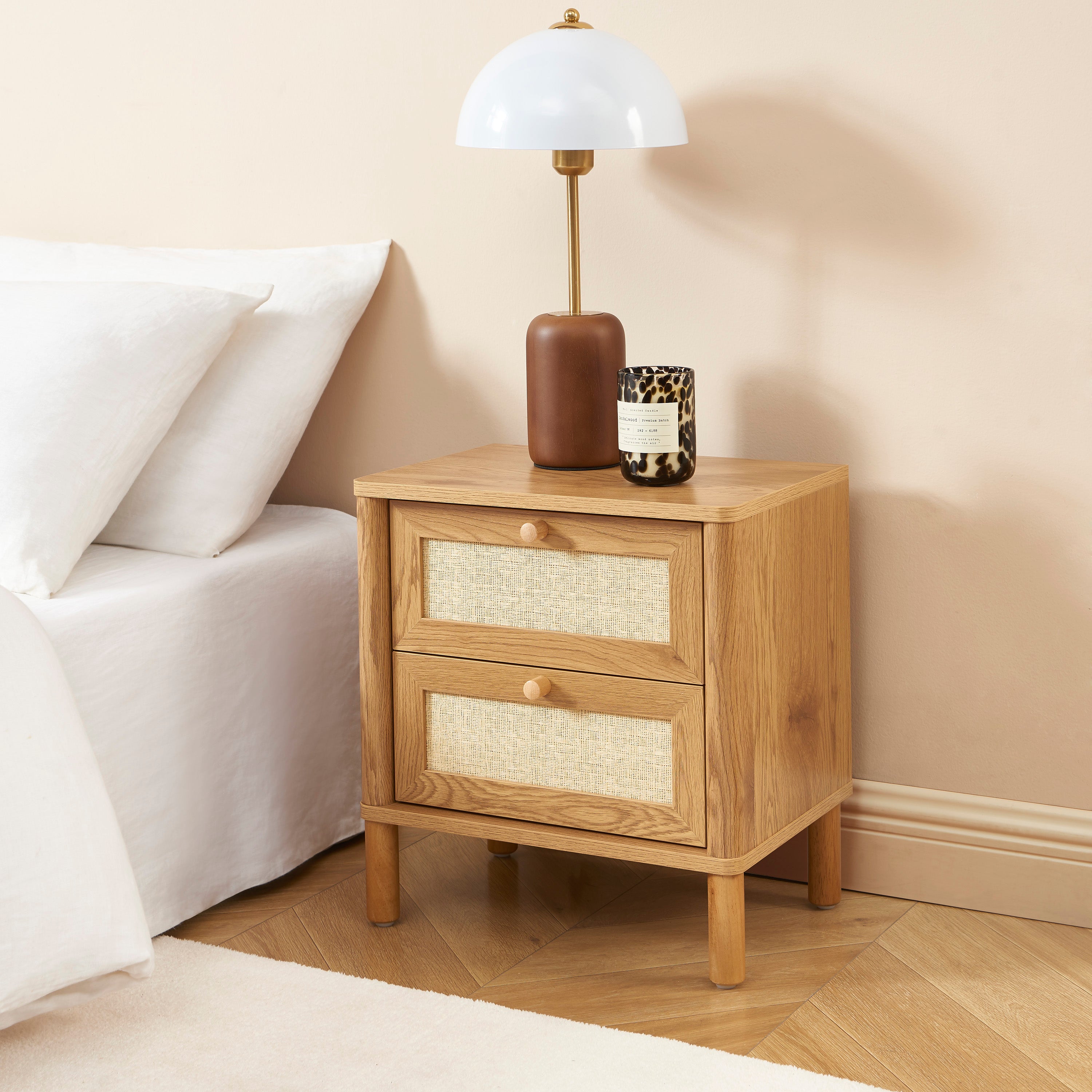 HAIDA Nightstand with Drawer