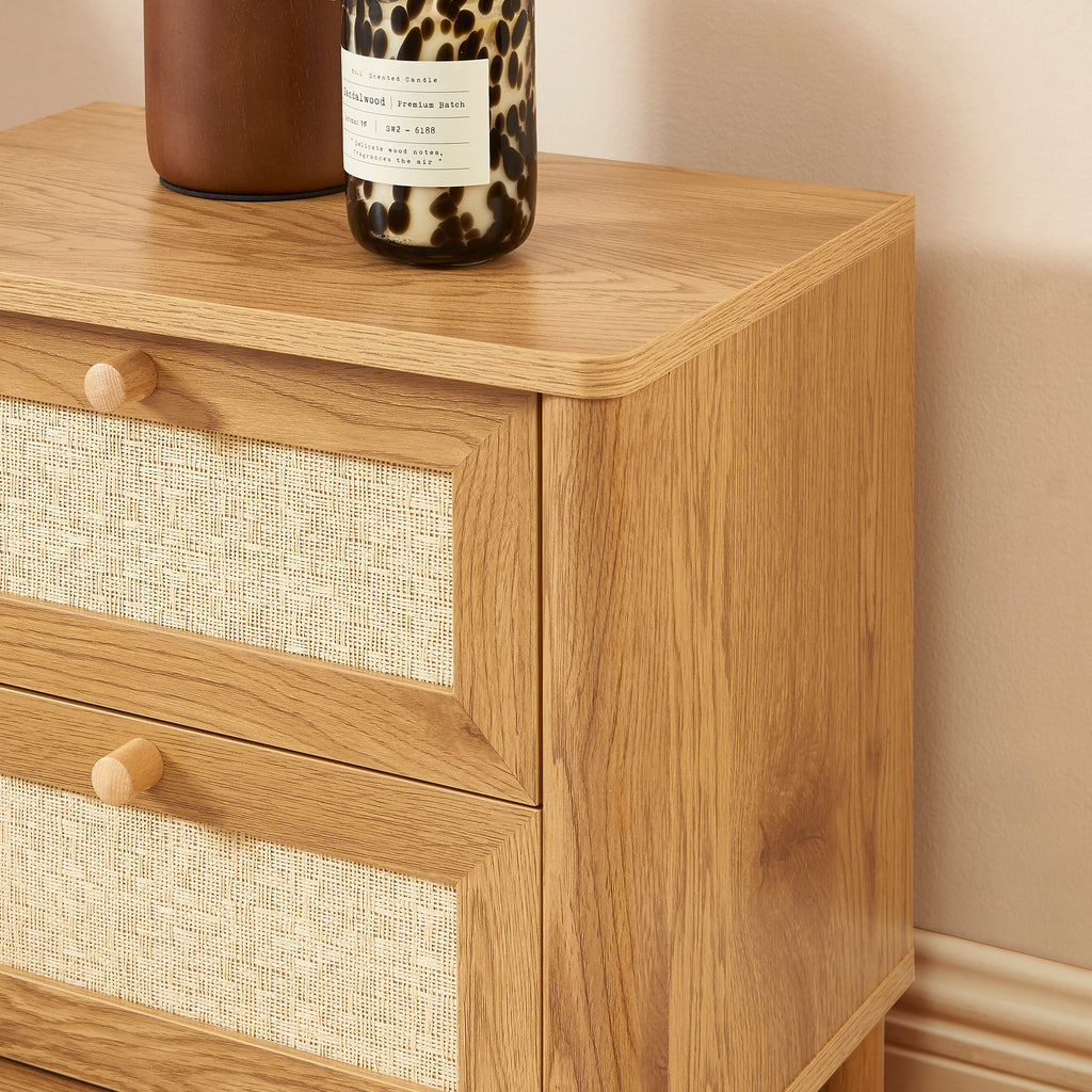 HAIDA Nightstand with Drawer