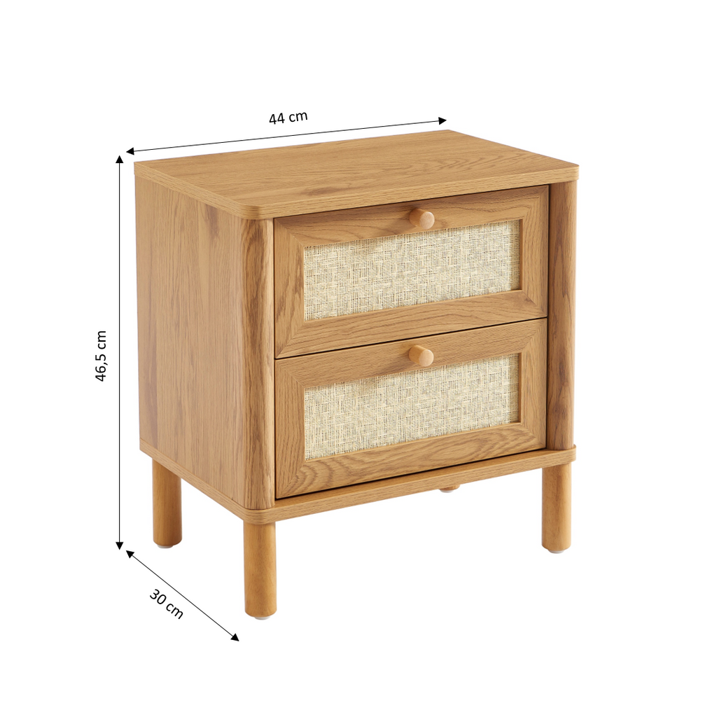 HAIDA Nightstand with Drawer