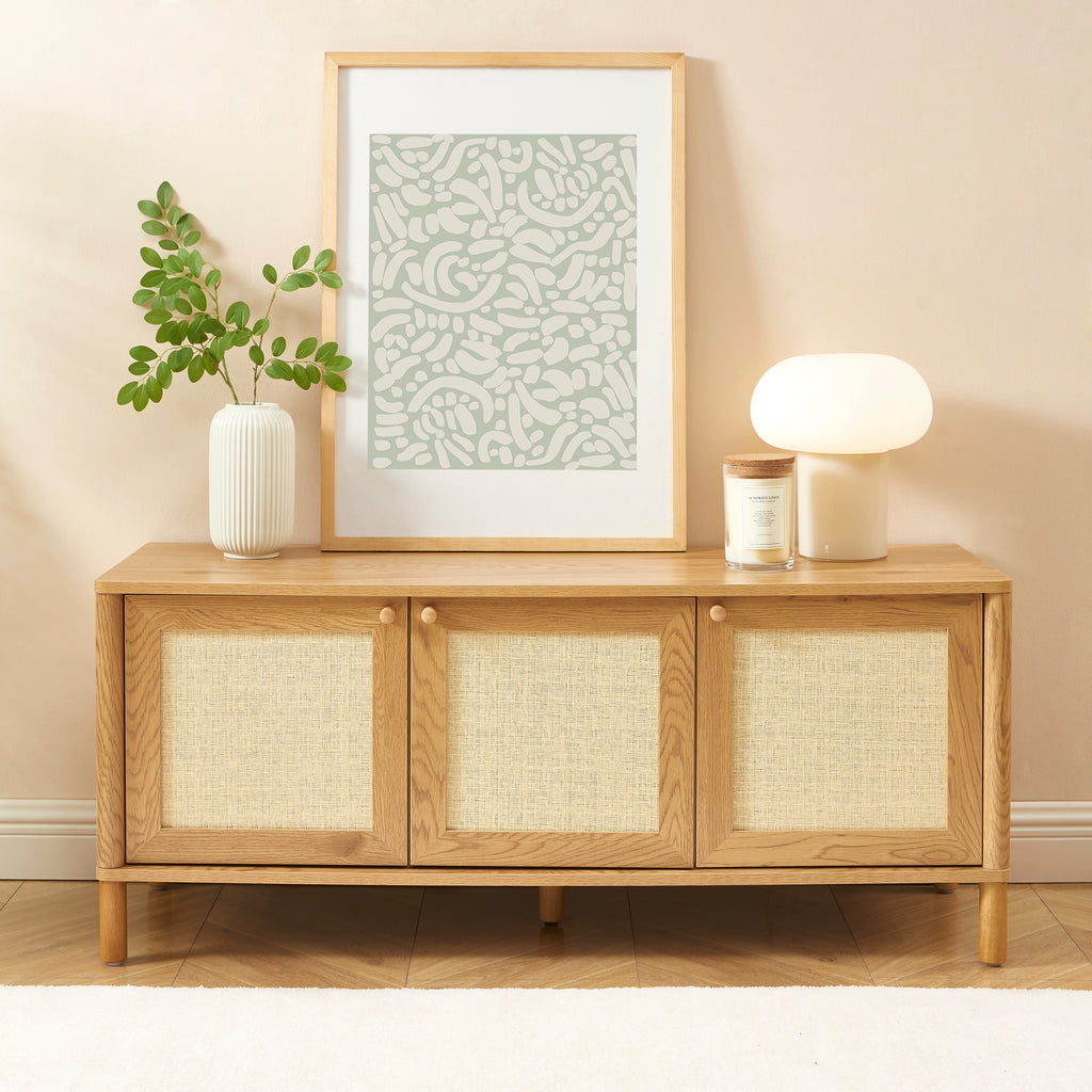 HAIDA TV Stand with Storage
