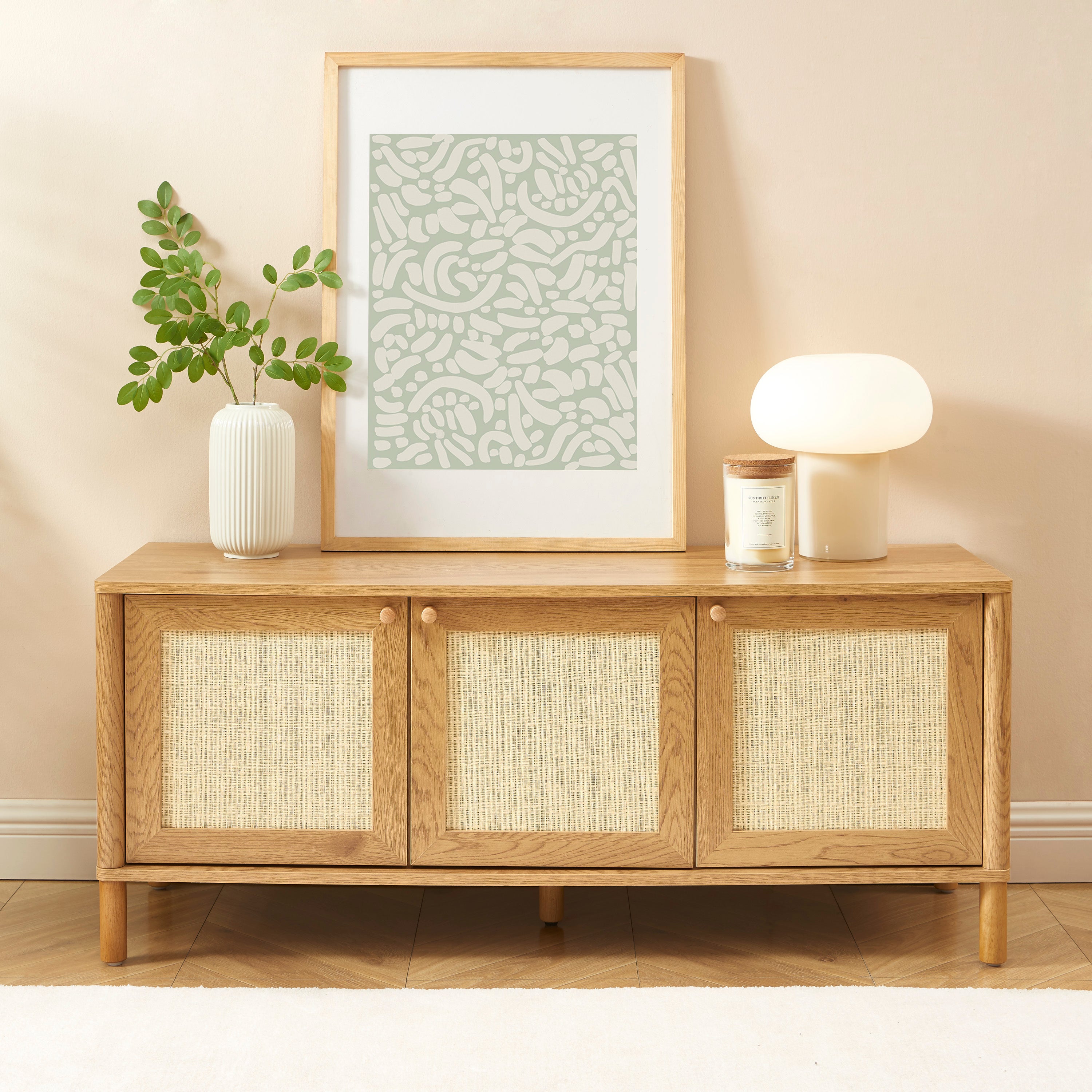 HAIDA TV Stand with Storage