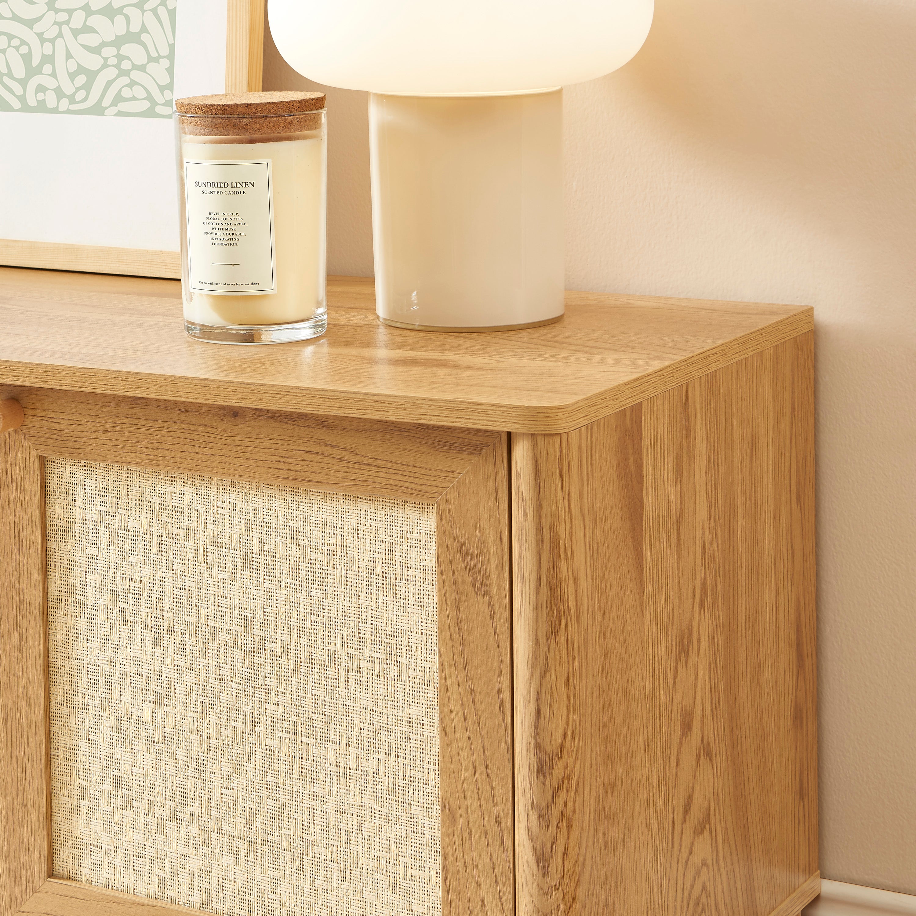 HAIDA TV Stand with Storage