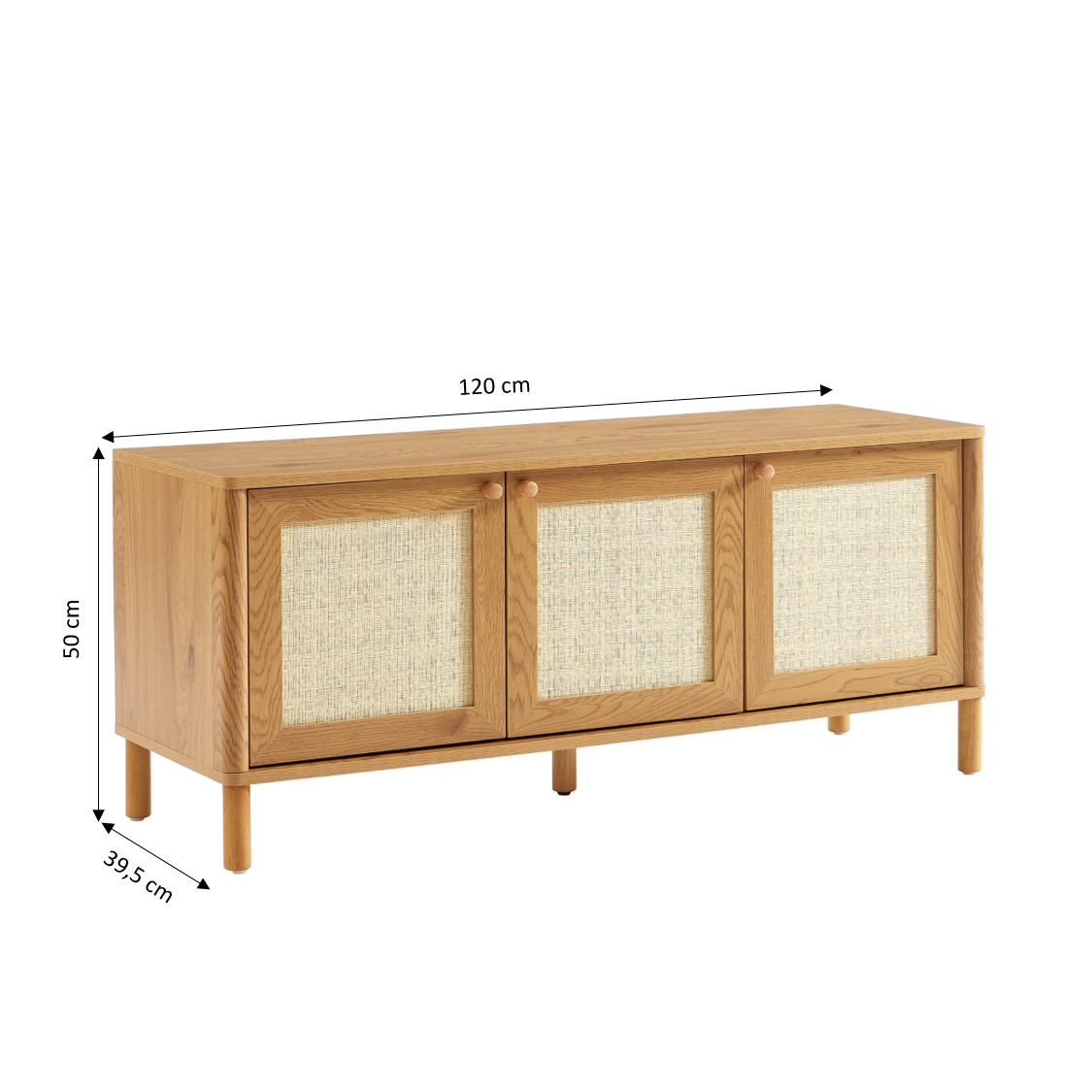 HAIDA TV Stand with Storage