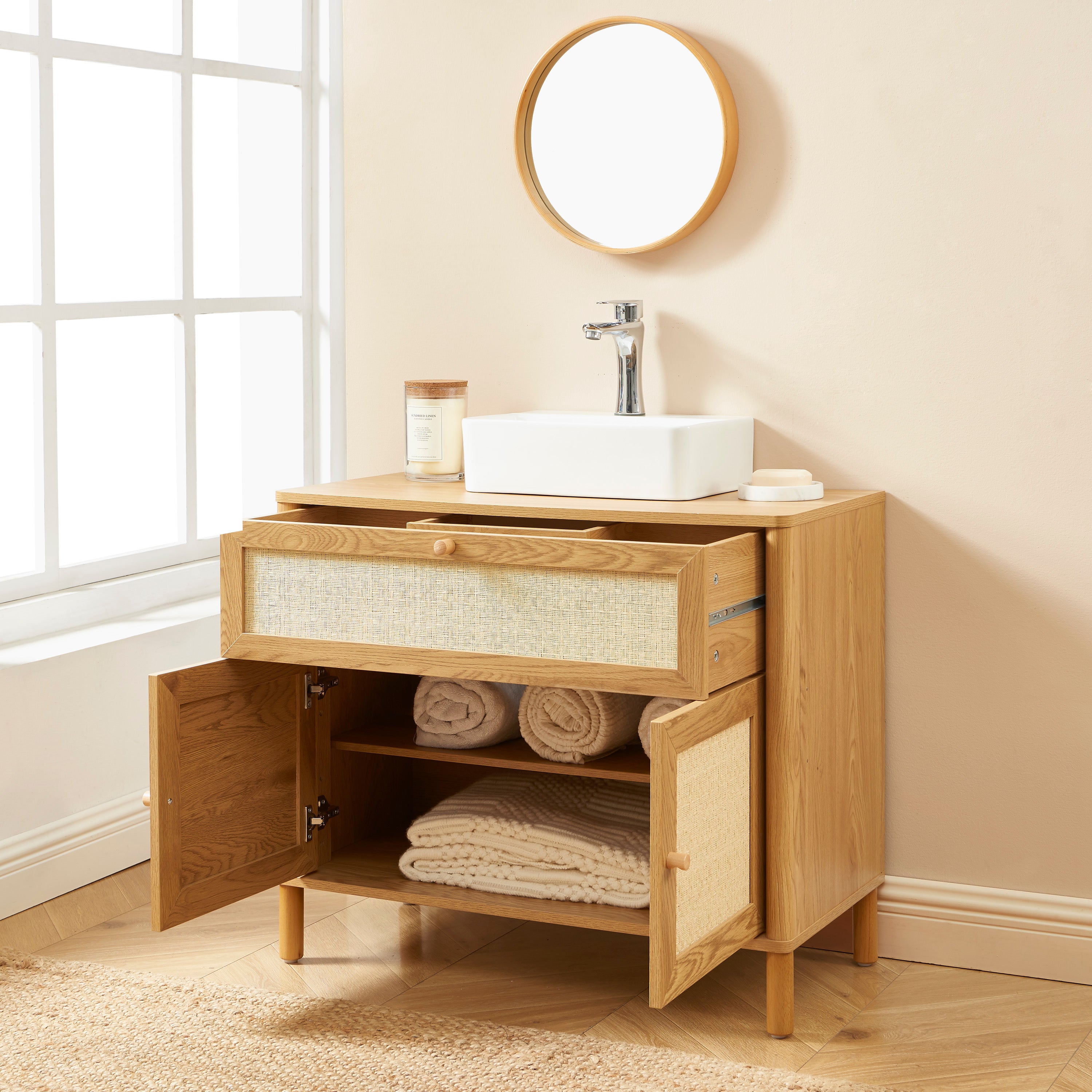 HAIDA Bathroom Storage Cabinet
