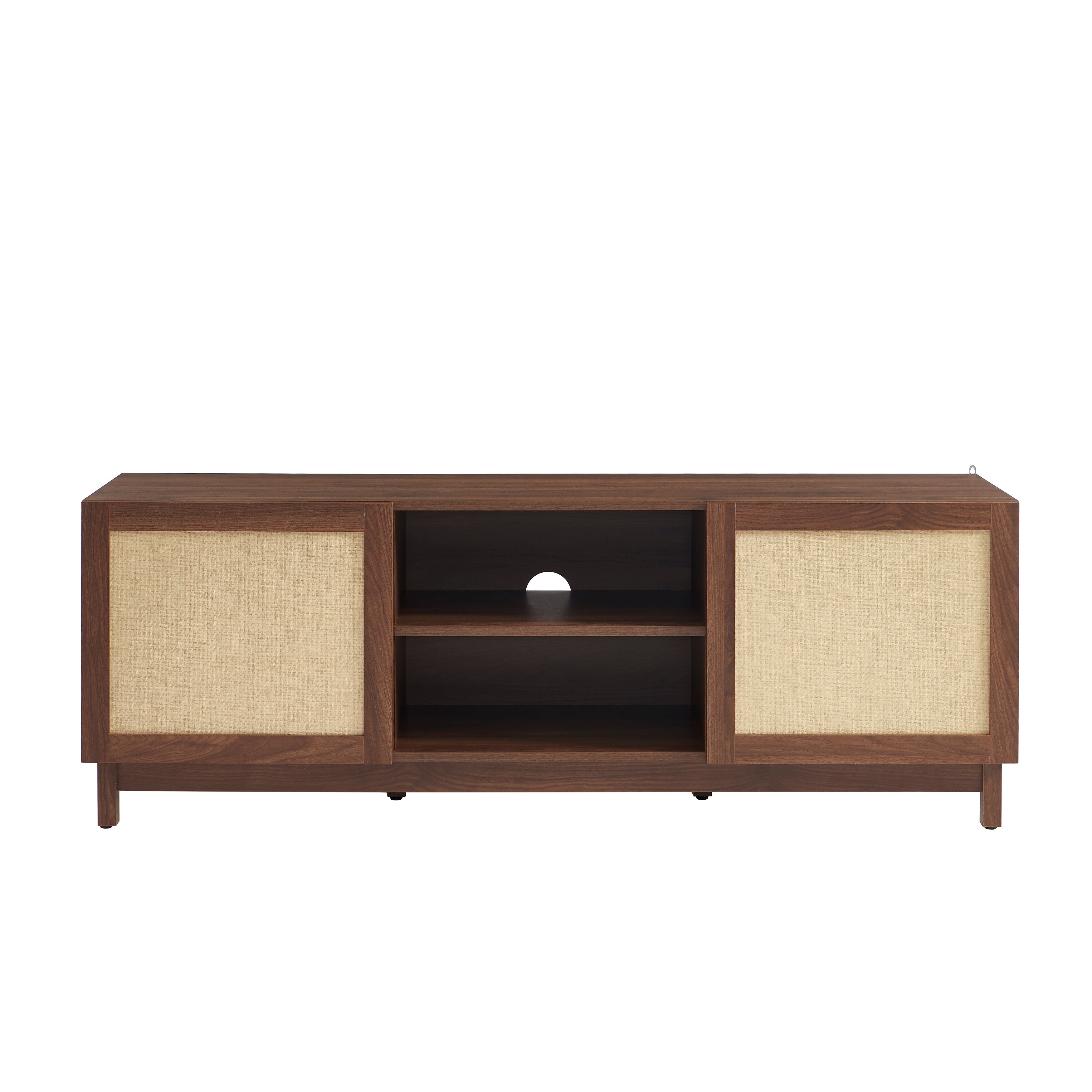 HARIA TV Stand with Open Shelving