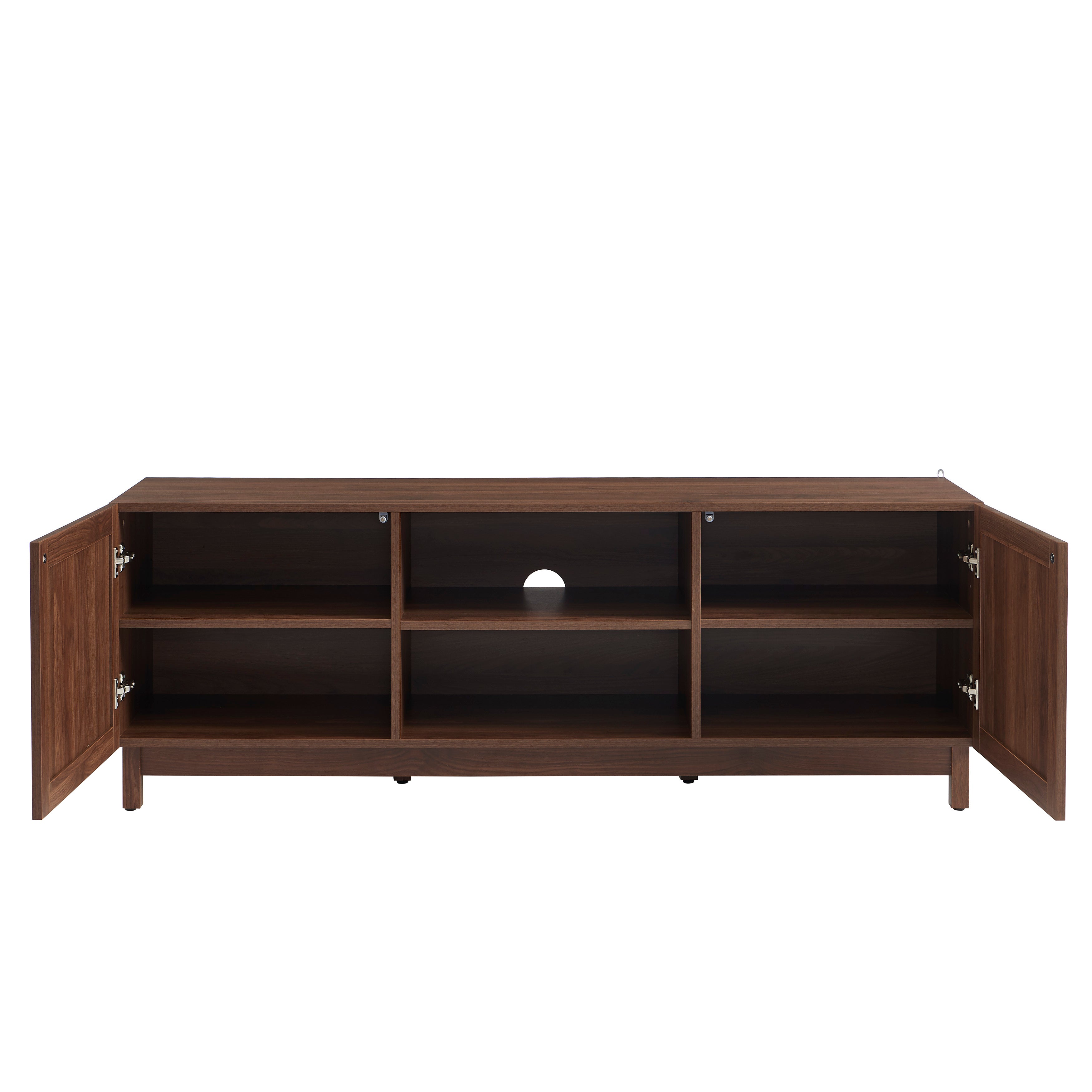 HARIA TV Stand with Open Shelving