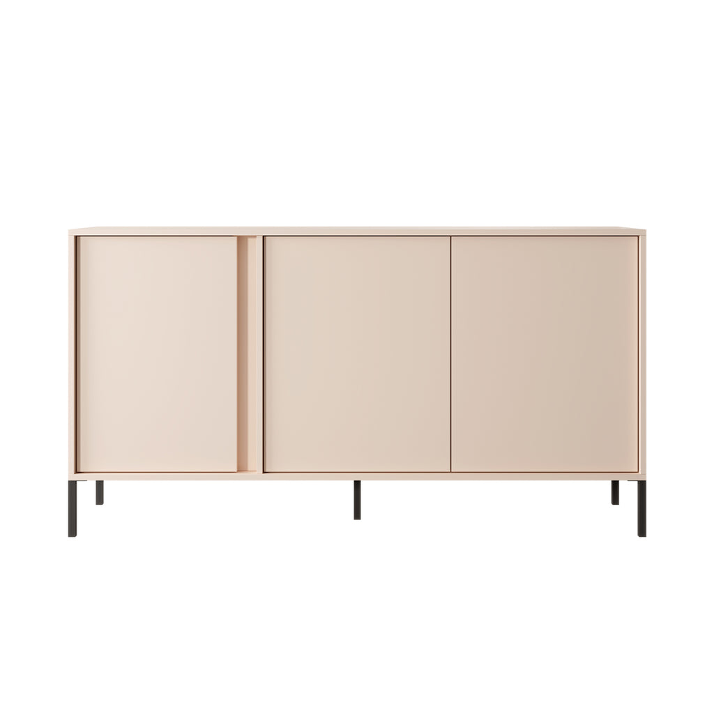 HULDA 3 doors Highboard - Beige