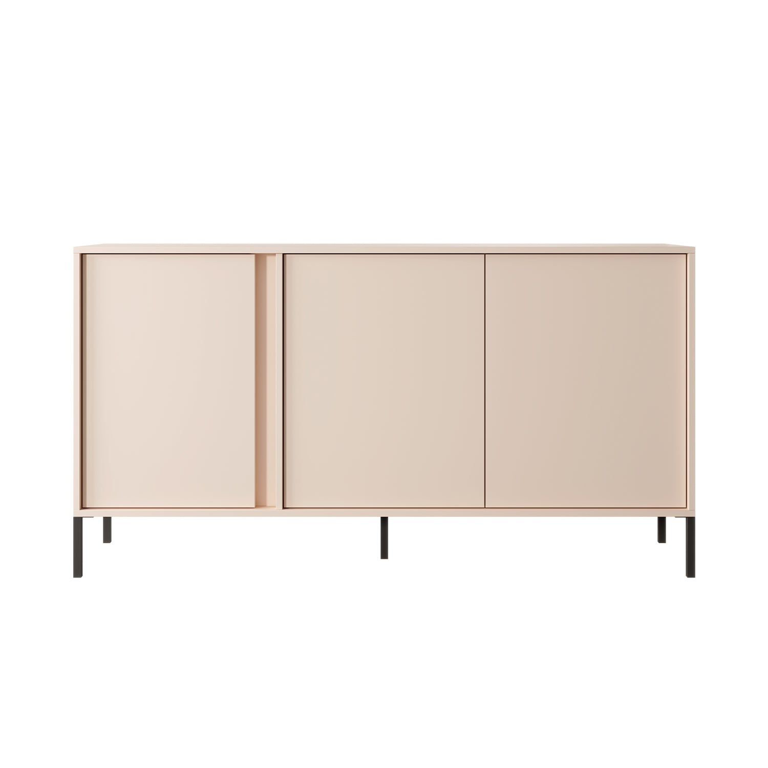 HULDA 3 doors Highboard - Beige