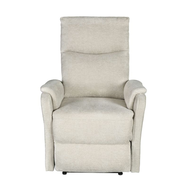 Electric Recliner Armchair Argoli 1 Seater Fabric – Beige