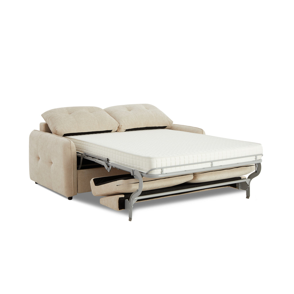 IMPA 3-Seater Convertible Sleeper Sofa – Chenille Fabric Living Room Furniture