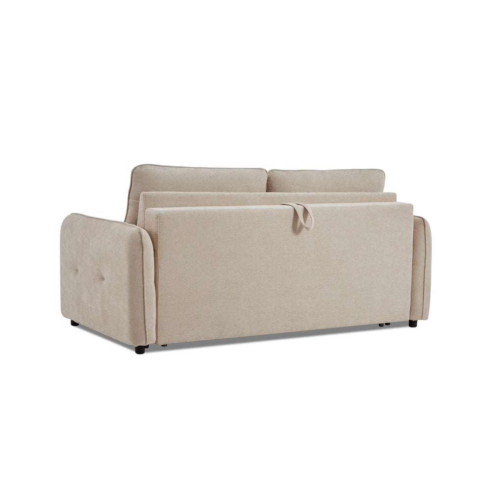 IMPA 3-Seater Convertible Sleeper Sofa – Chenille Fabric Living Room Furniture
