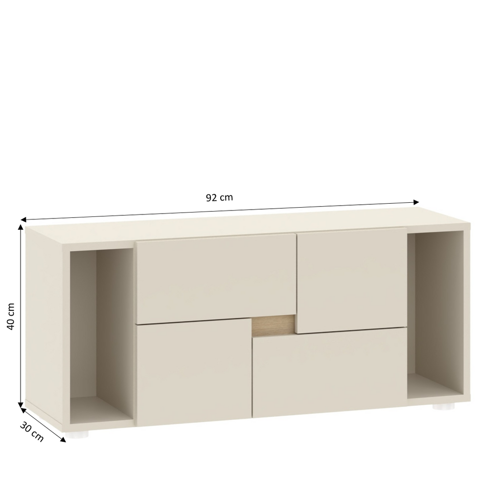 INGA Kids Bookcase with Doors