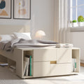 INGA Kids Bookcase 36,2 x 15,7" - Beige