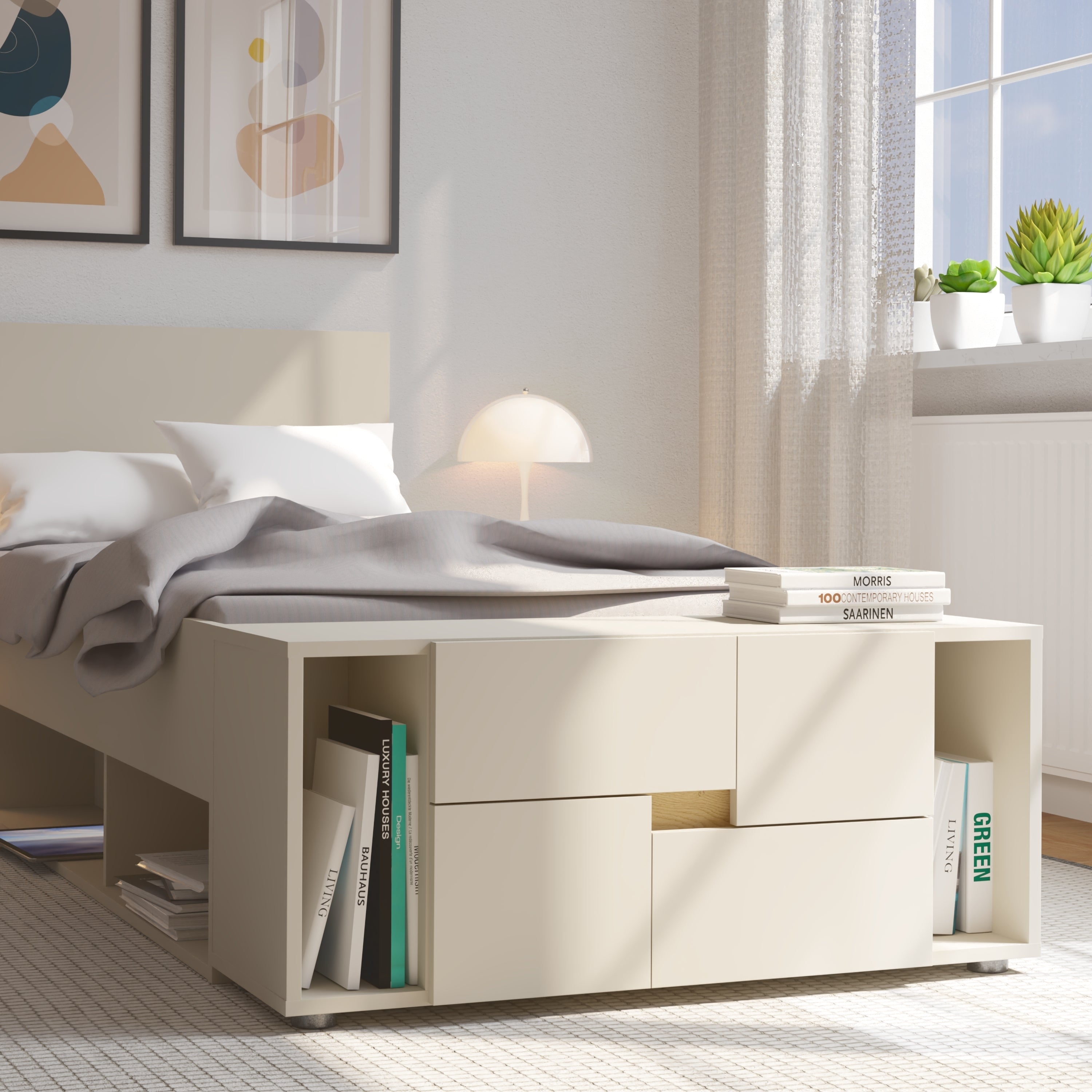 INGA Kids Bookcase with Doors