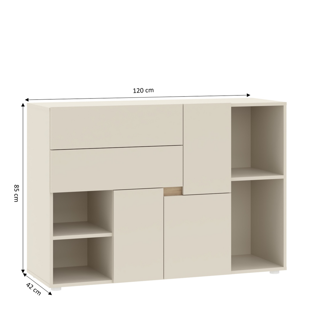 INGA Kids Bookcase with Doors