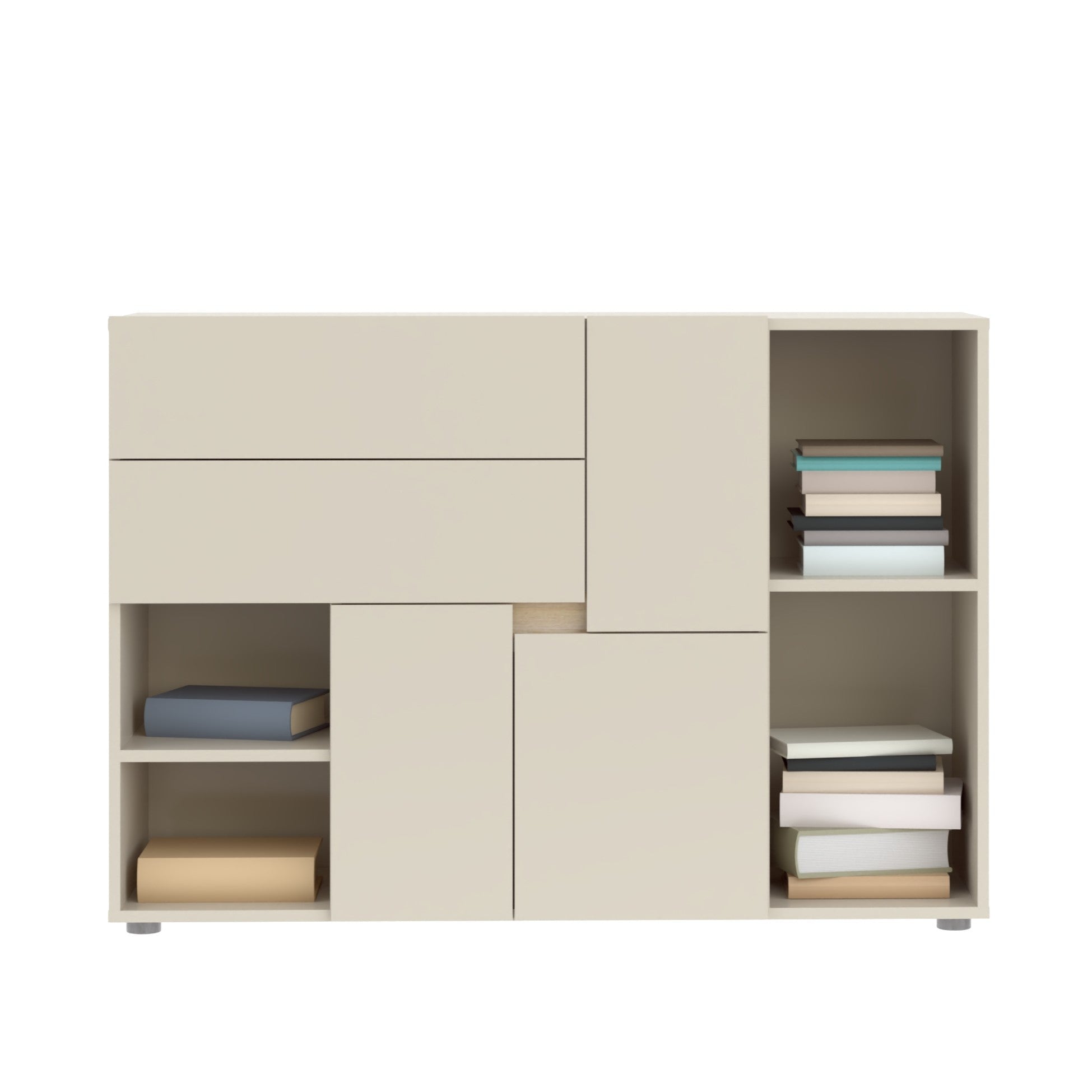 INGA Kids Bookcase with Doors