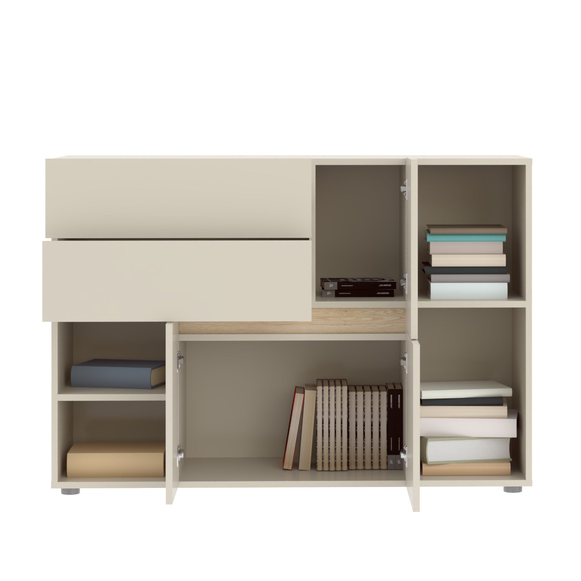 INGA Kids Bookcase with Doors
