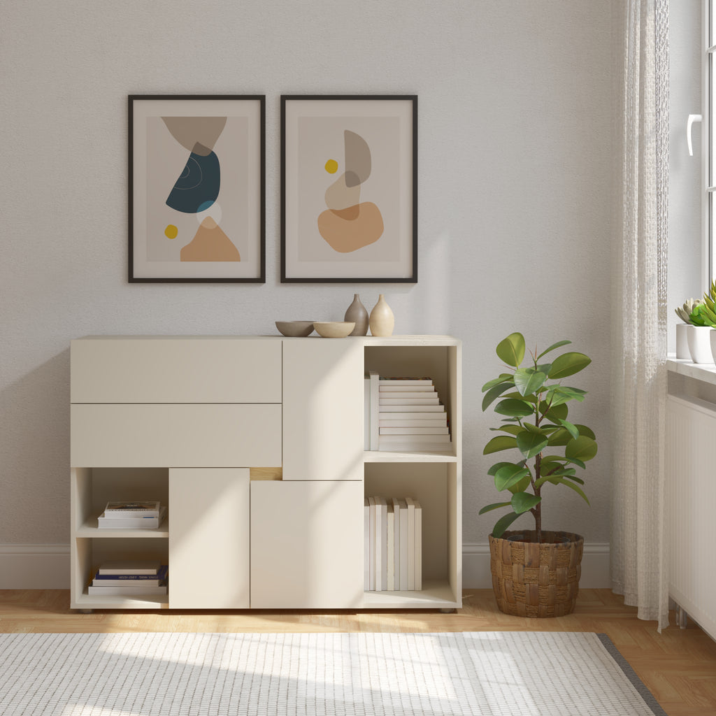 INGA Kids Bookcase with Doors