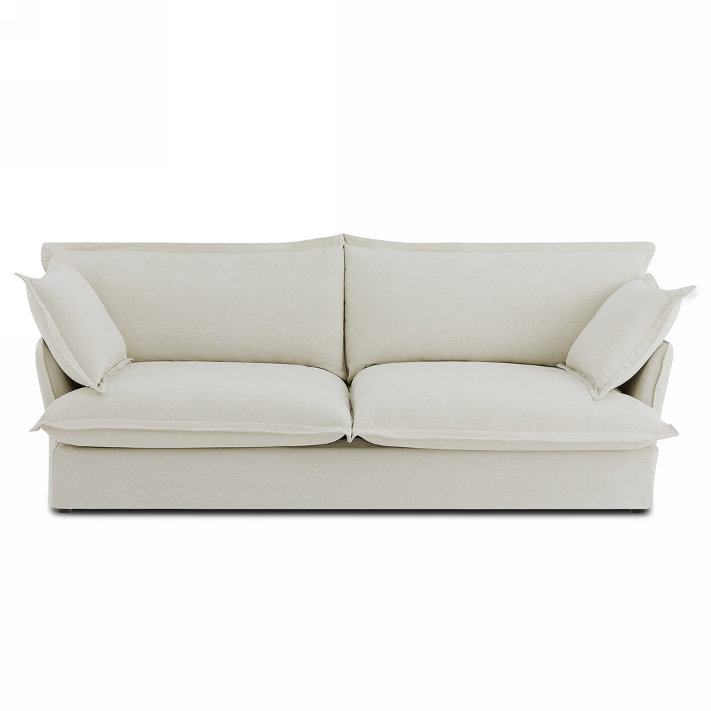 IROKO 87.5'' 3-Seater Sofa - Beige