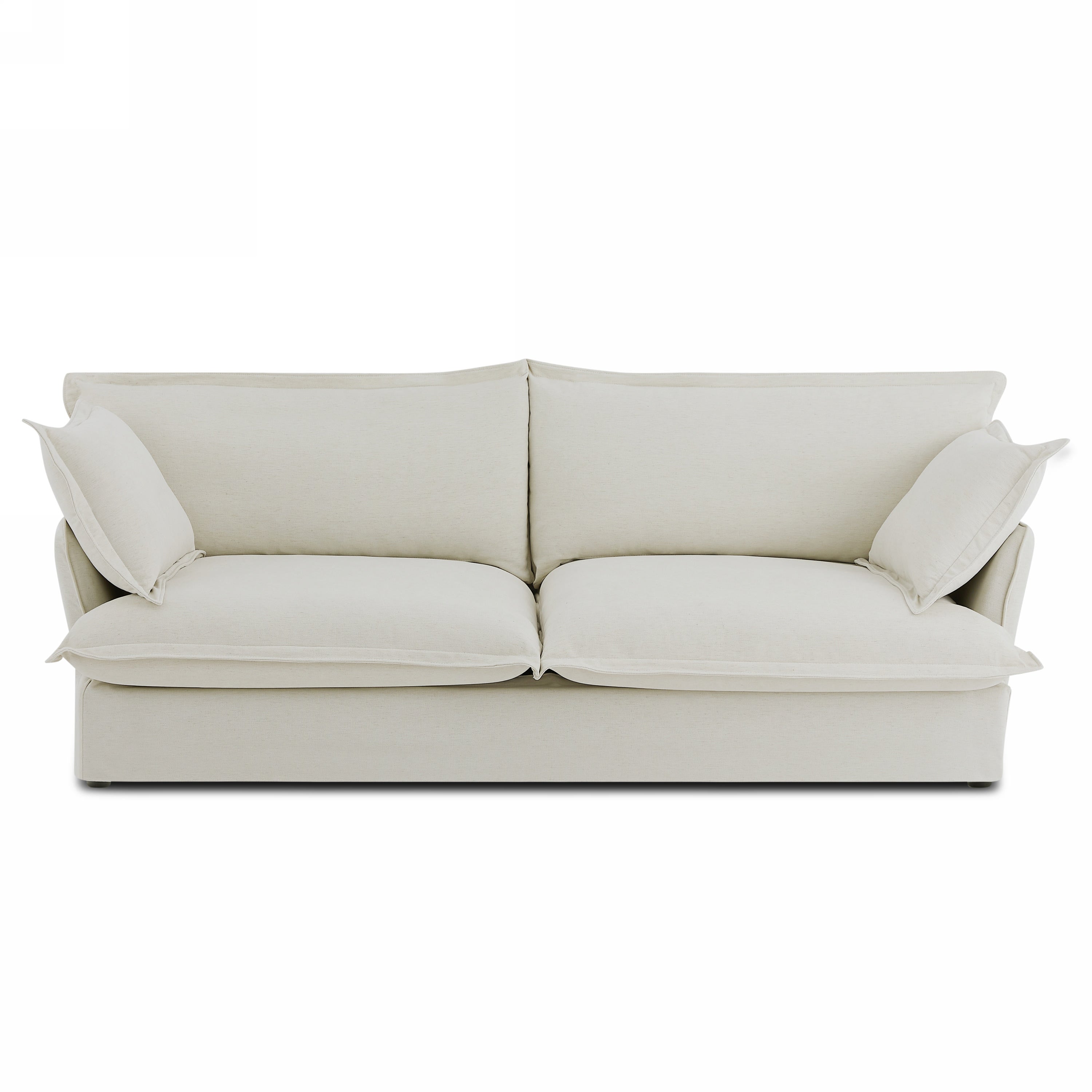 IROKO 87.5'' 3-Seater Sofa - Beige