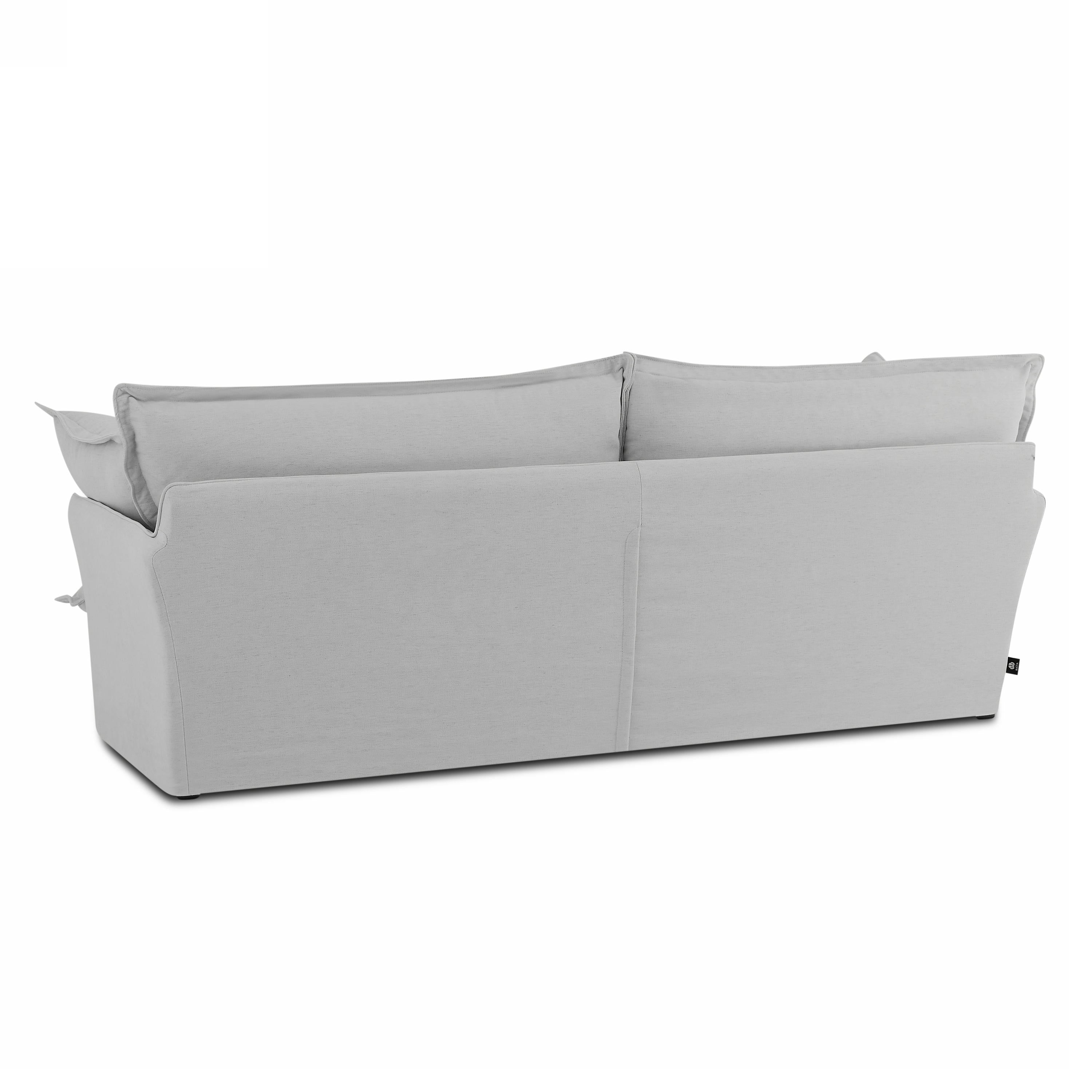 IROKO 87.5'' 3-Seater Sofa - Gray