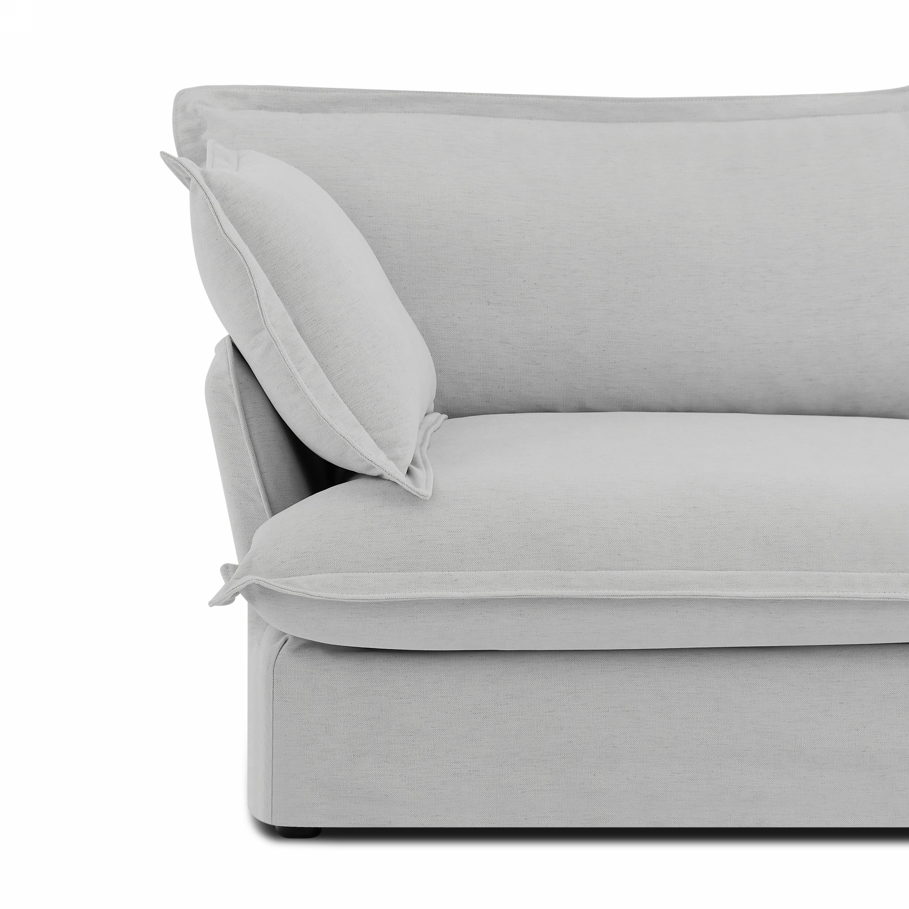 IROKO 87.5'' 3-Seater Sofa - Gray