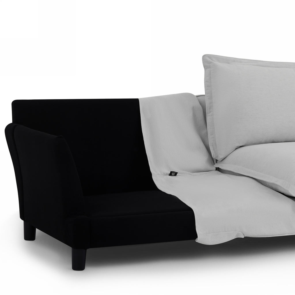 IROKO 87.5'' 3-Seater Sofa - Gray