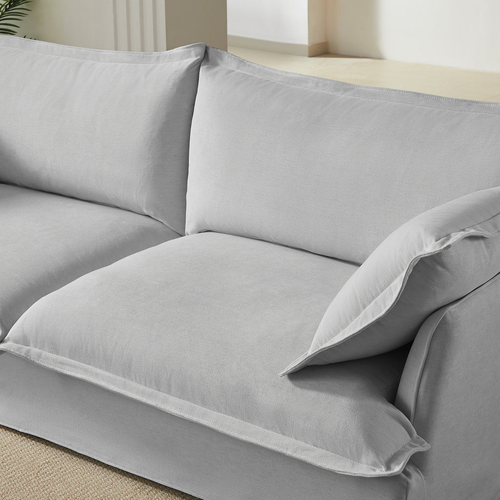 IROKO 87.5'' 3-Seater Sofa - Gray