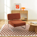 JACK Fabric Accent Armchair – Terracotta