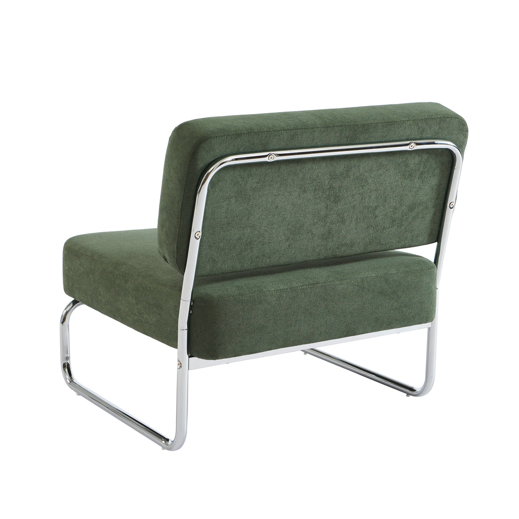 JACK Fabric Accent Armchair – Green