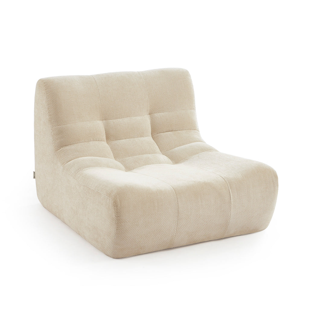 JANIS Modular Accent Chair - Off White