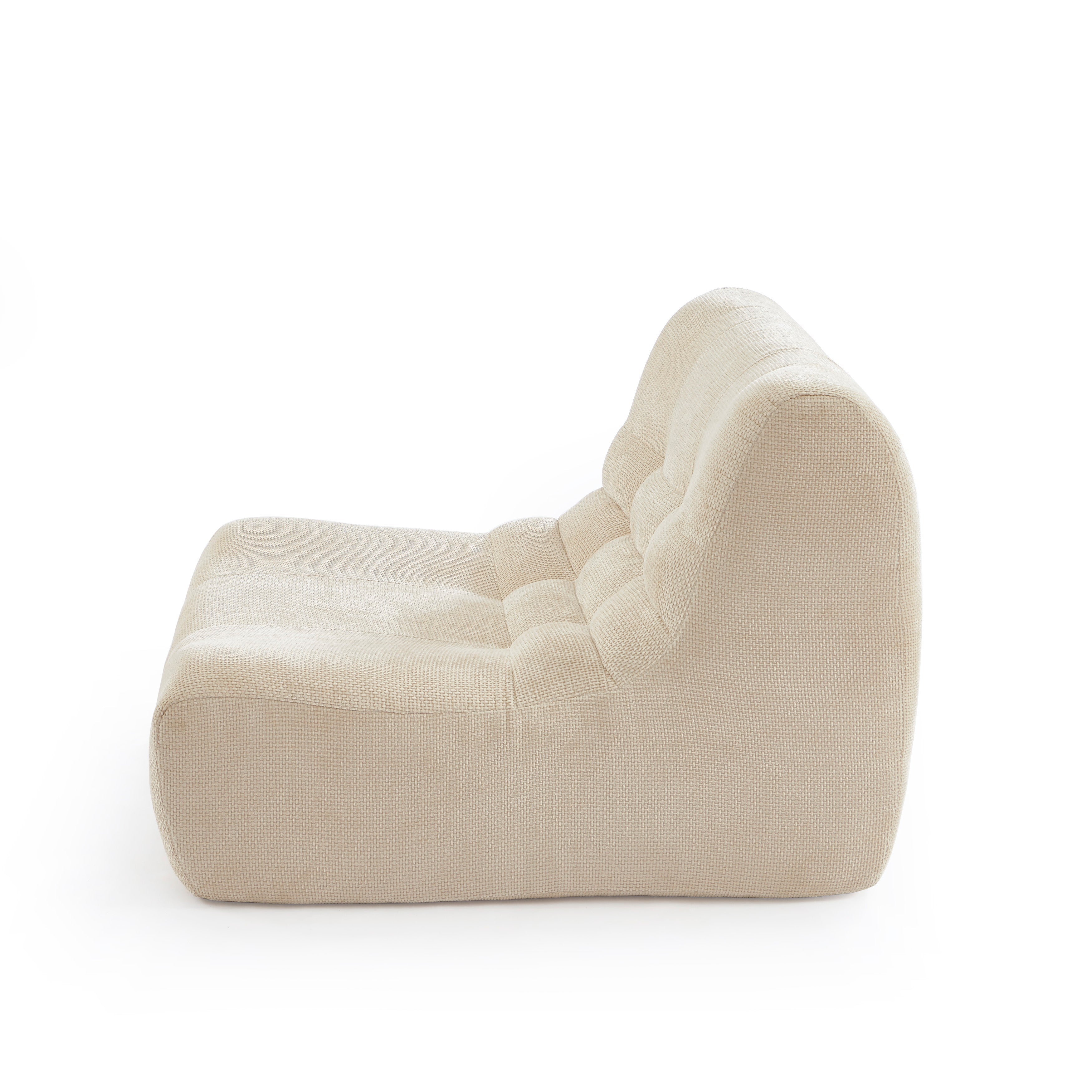 JANIS Modular Accent Chair - Off White
