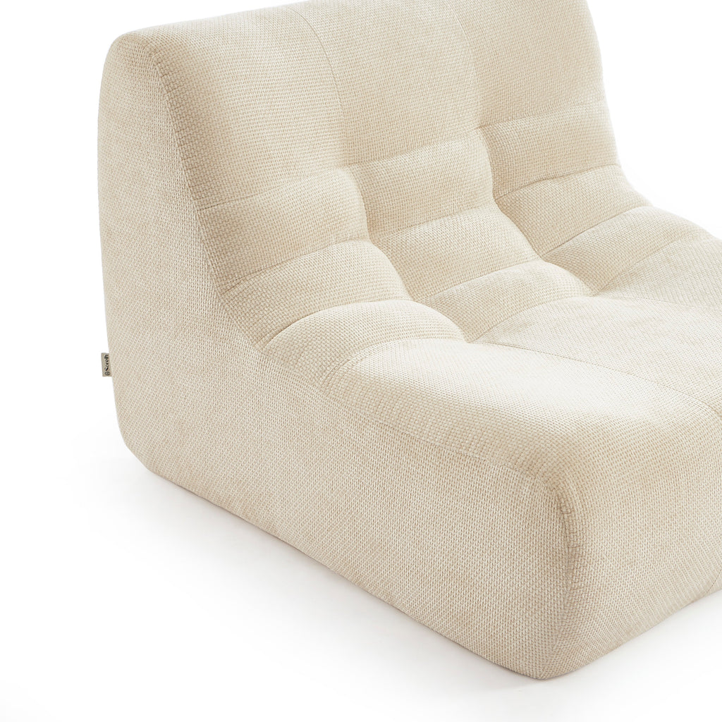 JANIS Modular Accent Chair - Off White