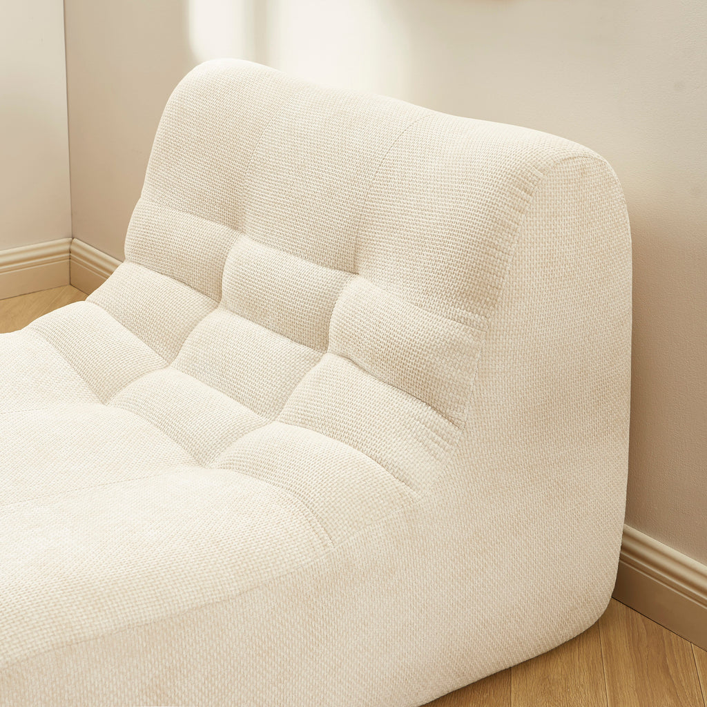JANIS Modular Accent Chair - Off White