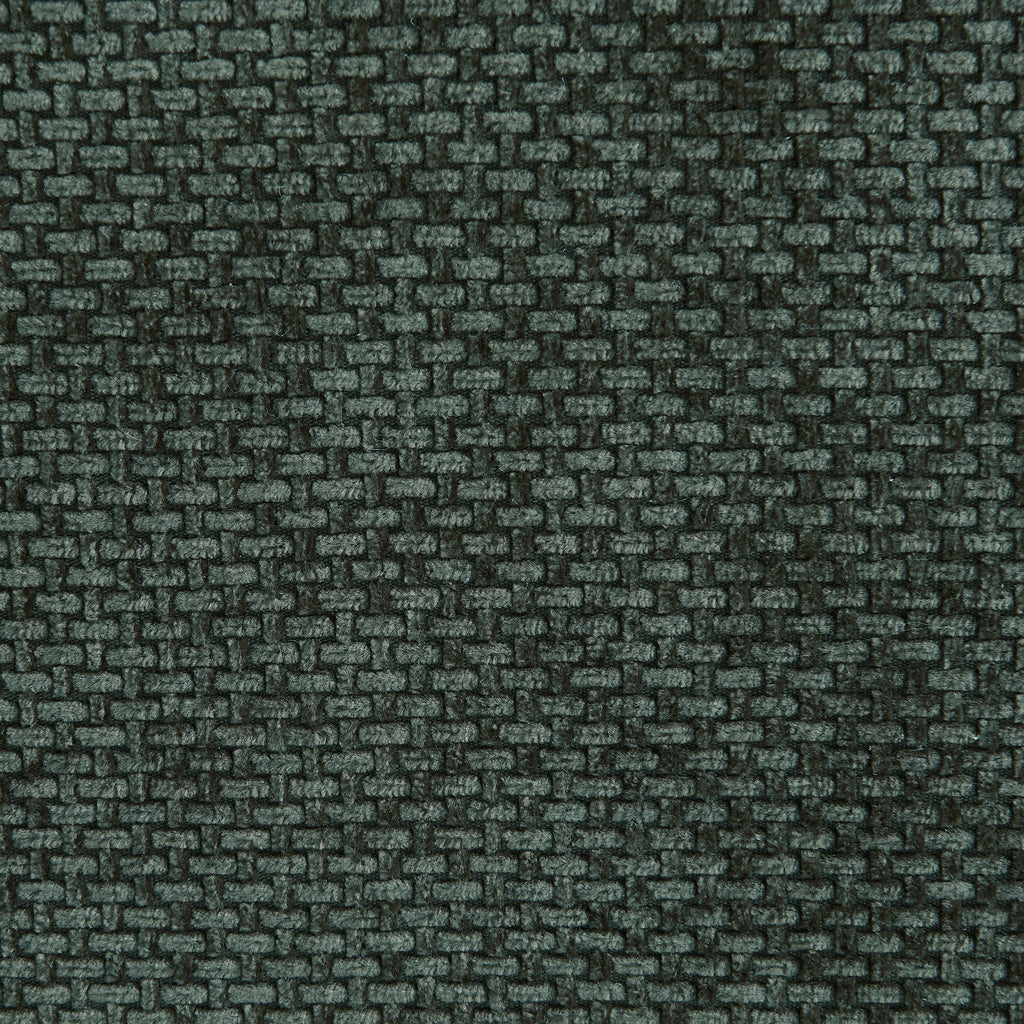 JANIS Modular Chenille Armchair with Compact Delivery – Green