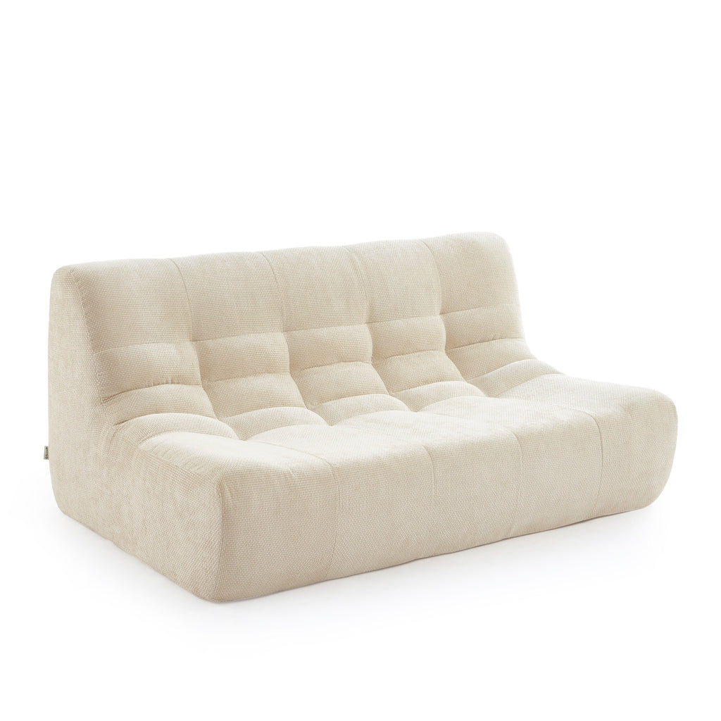 JANIS Modular 2-Seater Sofa – Chenille Fabric Sofa