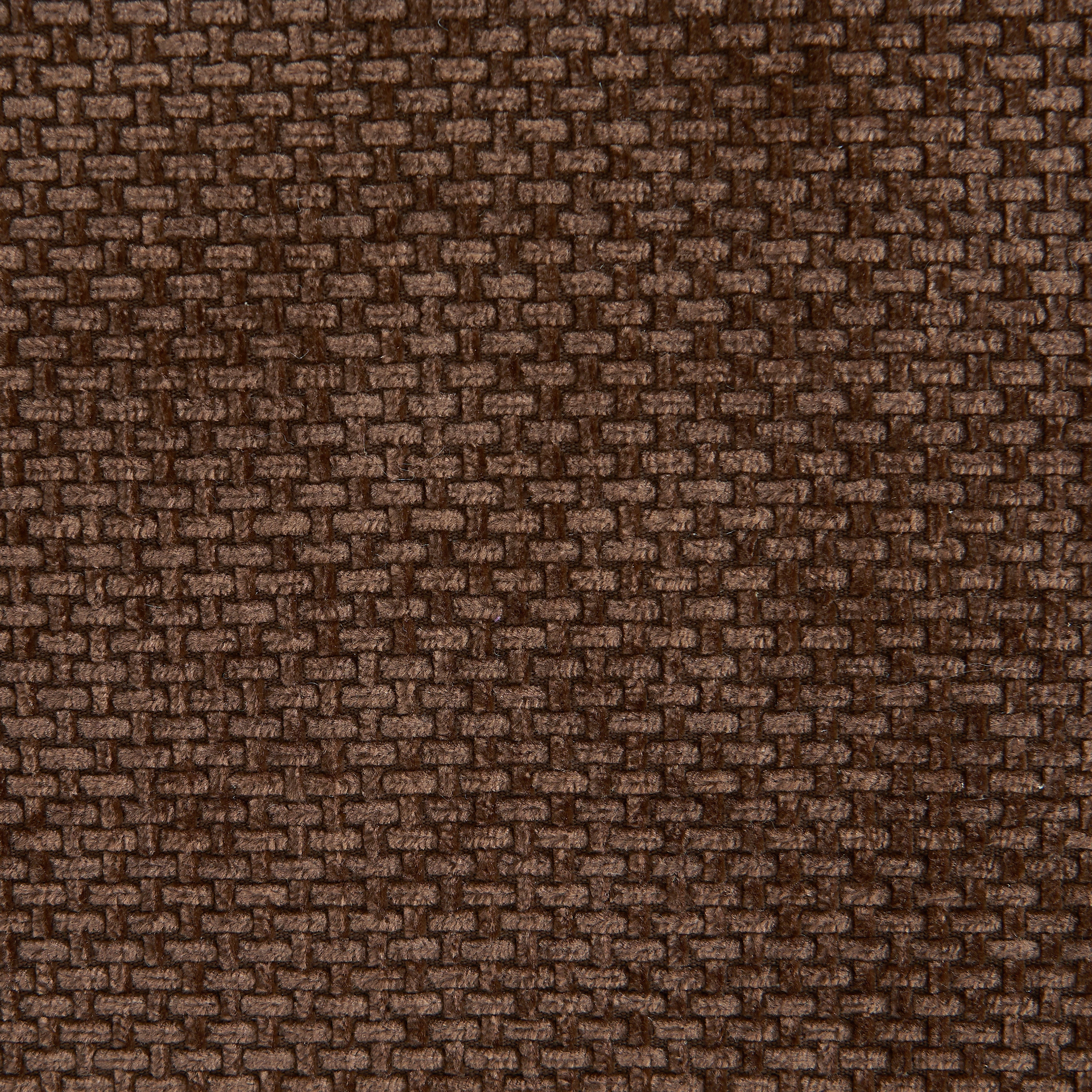 JANIS Modular Chenille 2-Seat Sofa Bench with Compact Delivery – Brown