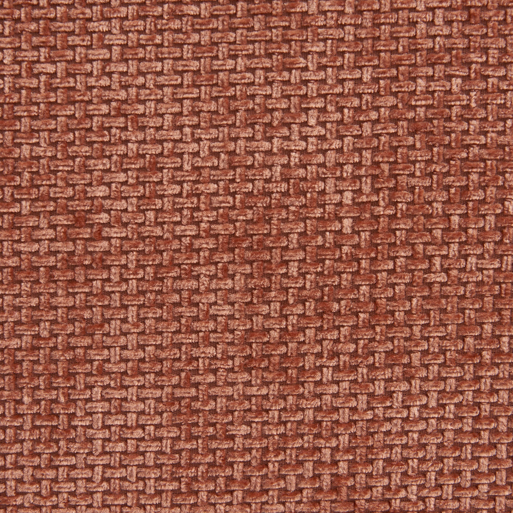 JANIS Modular Chenille 2-Seat Sofa Bench with Compact Delivery – Terracotta