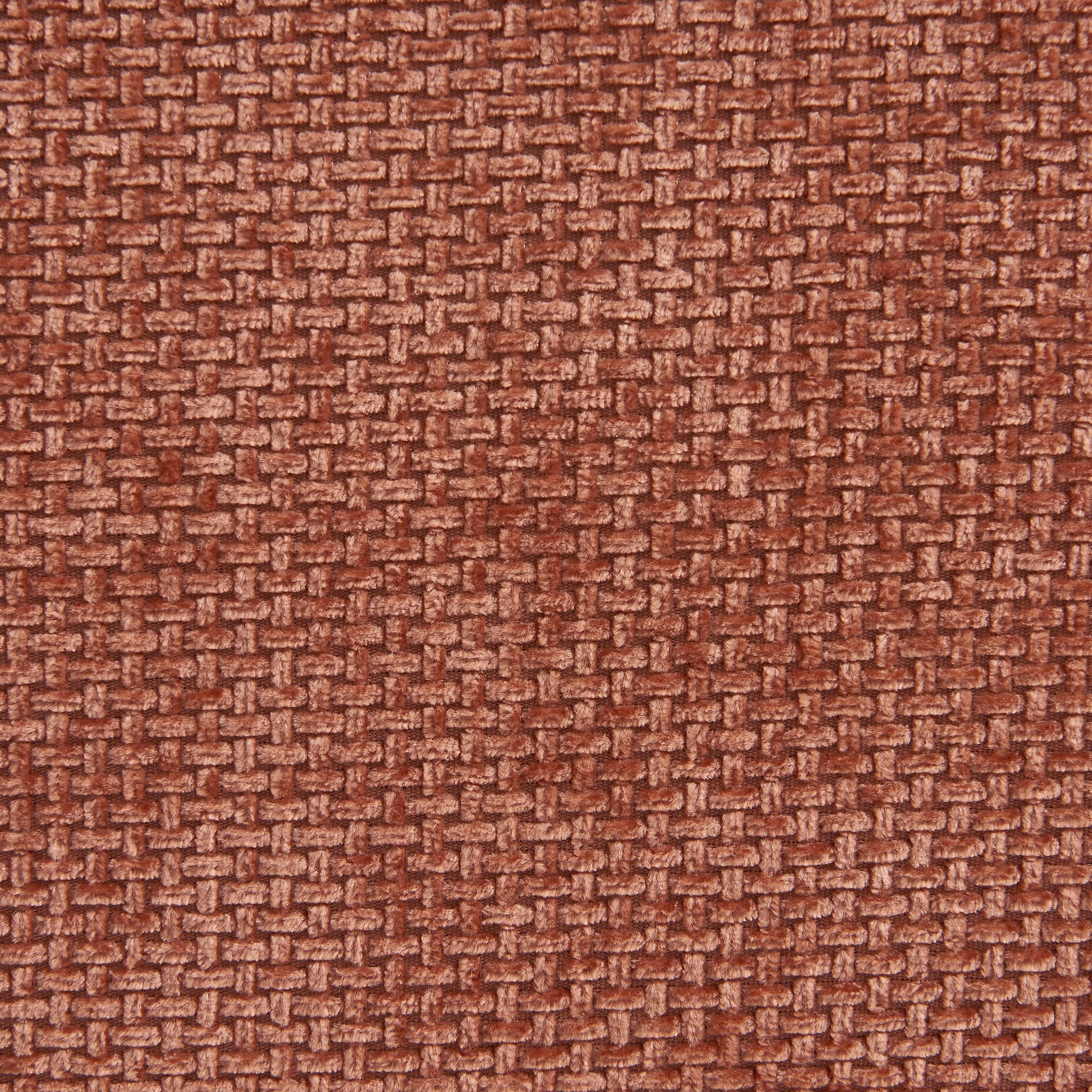 JANIS Modular Chenille 2-Seat Sofa Bench with Compact Delivery – Terracotta