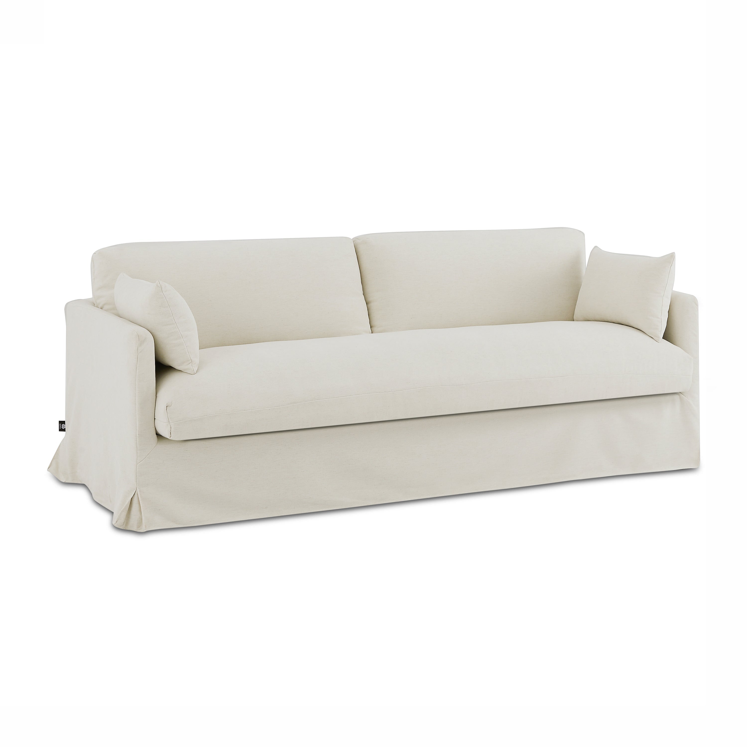 JATOBA Fabric Straight Sofa – Beige