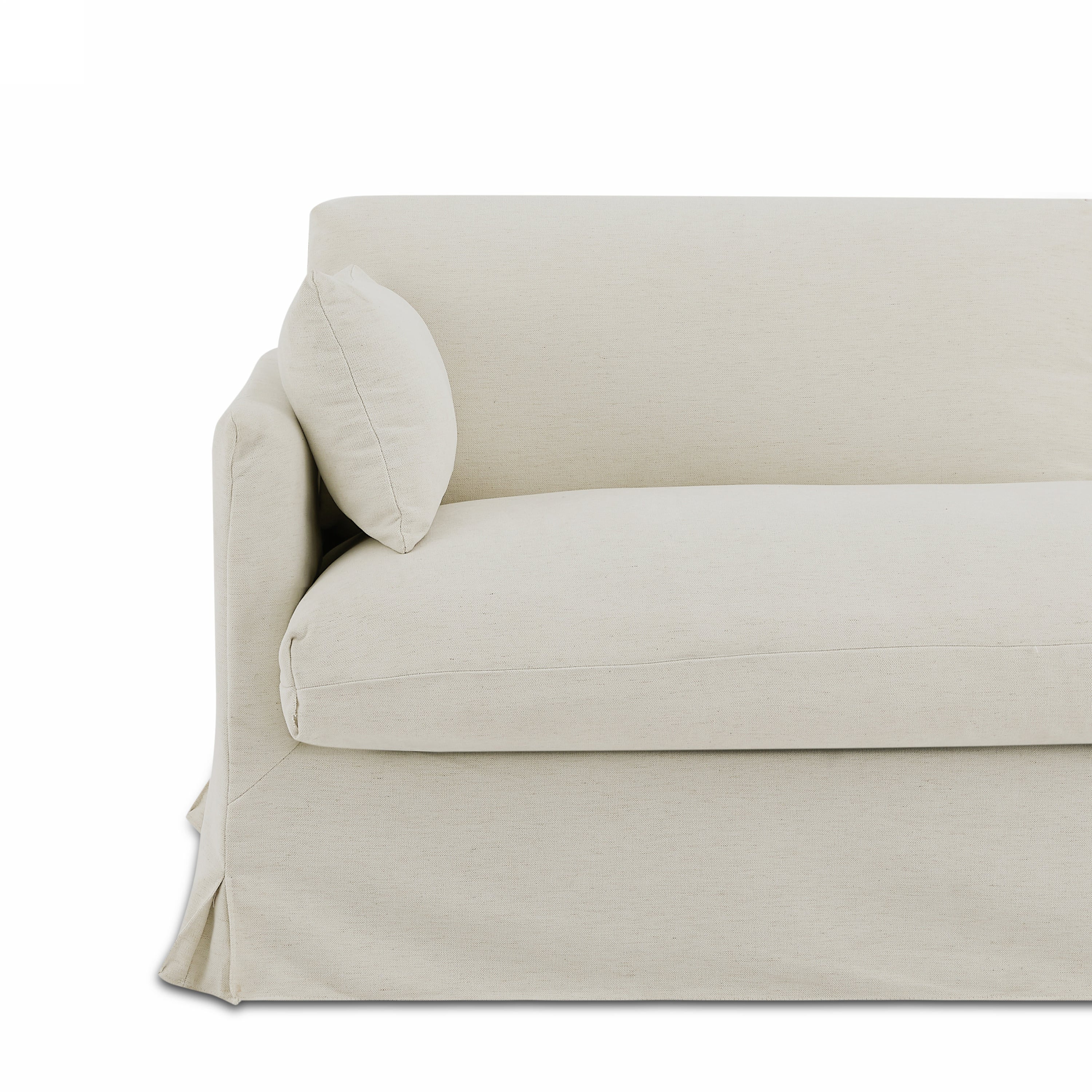 JATOBA Fabric Straight Sofa – Beige
