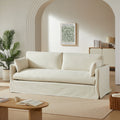 JATOBA Fabric Straight Sofa – Beige