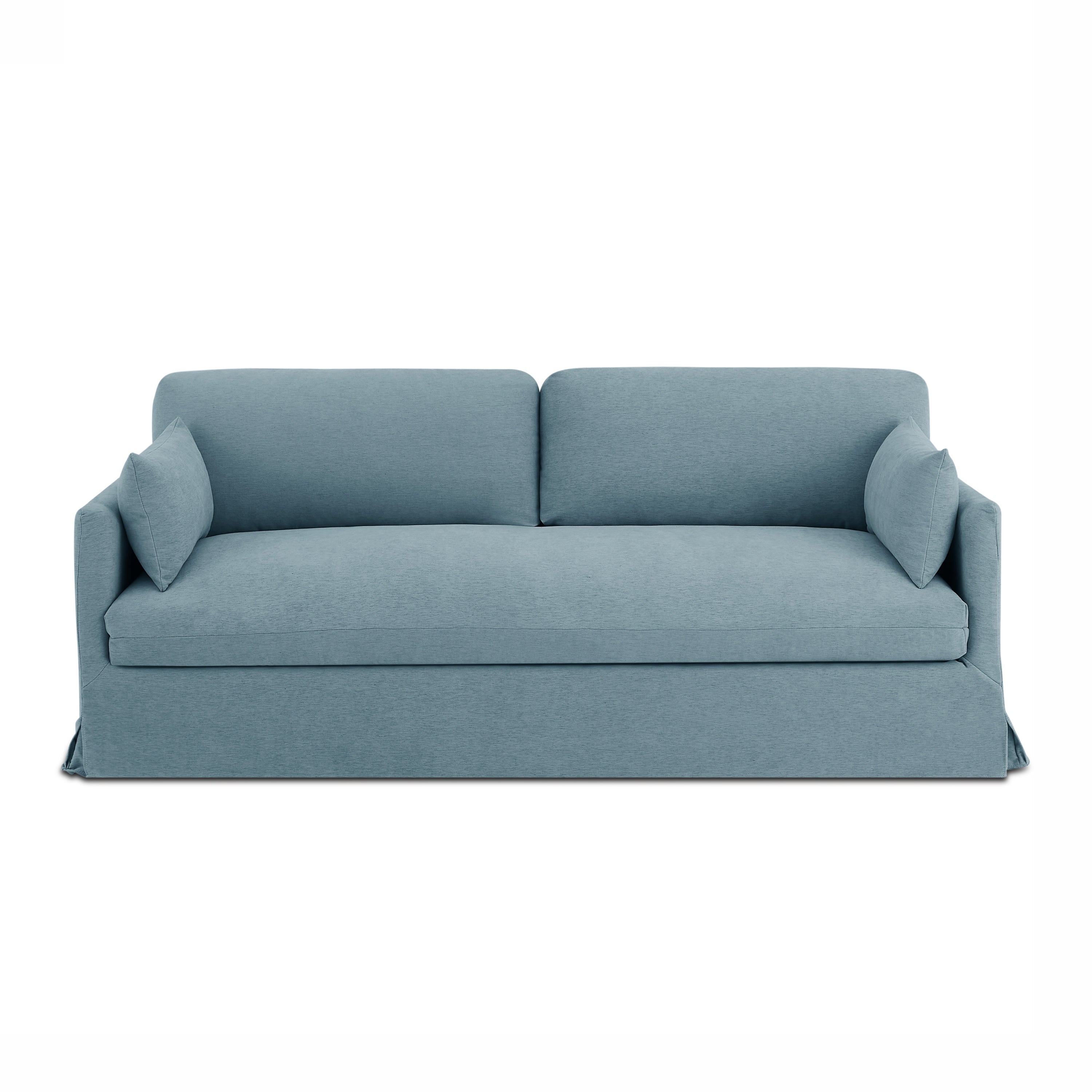 JATOBA 87'' 3-Seater Sofa – Removable Cover Fabric Sofa