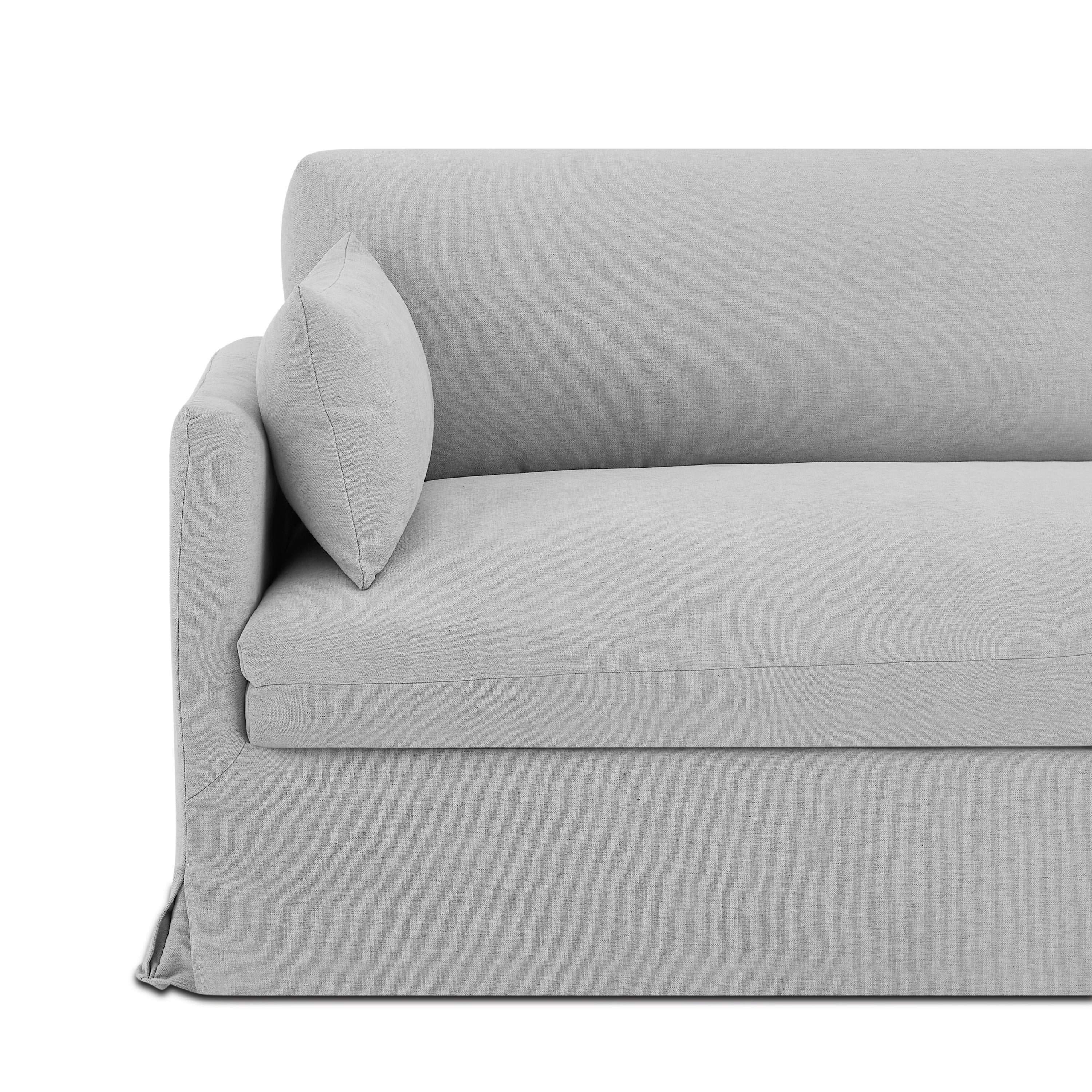 JATOBA Fabric Straight Sofa – Gray