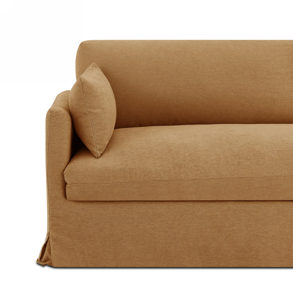 JATOBA Fabric Straight Sofa – Orange