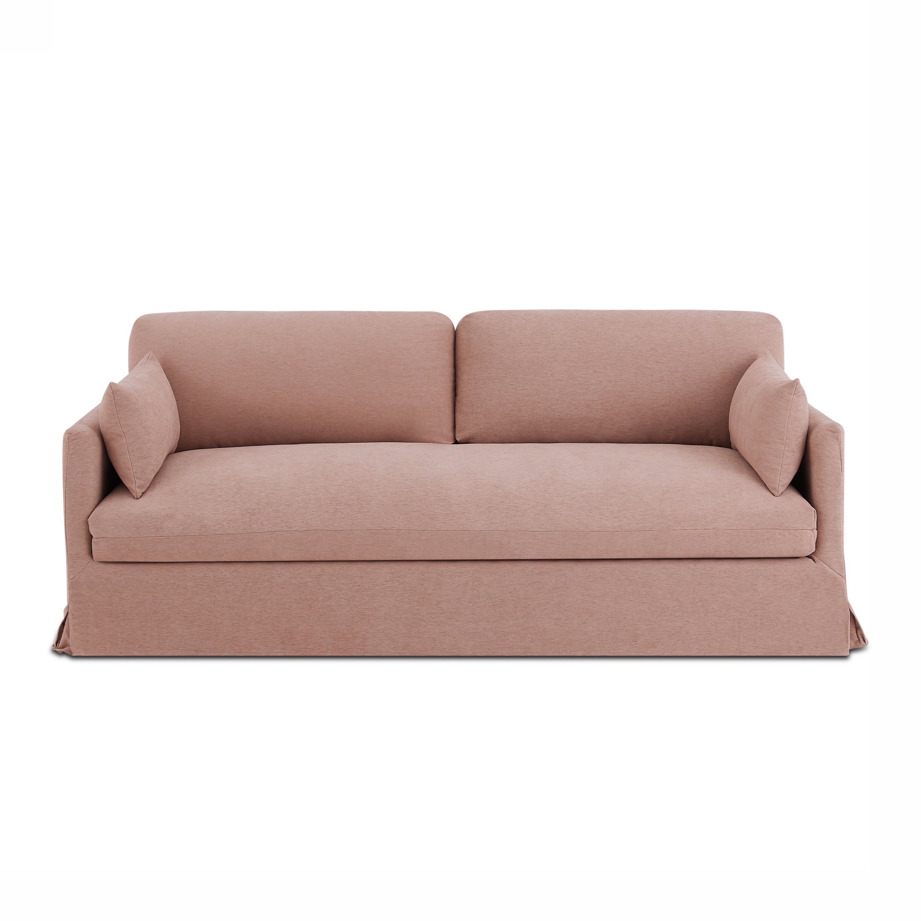 JATOBA Fabric Straight Sofa – Pink