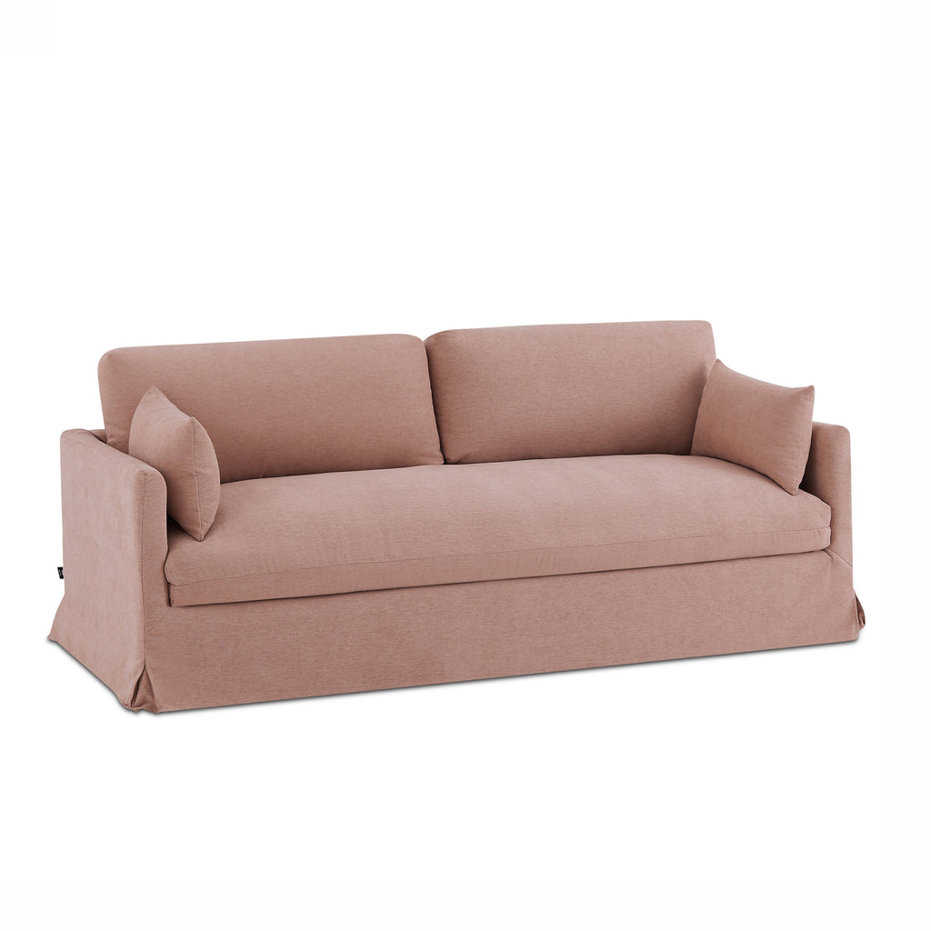 JATOBA Fabric Straight Sofa – Pink