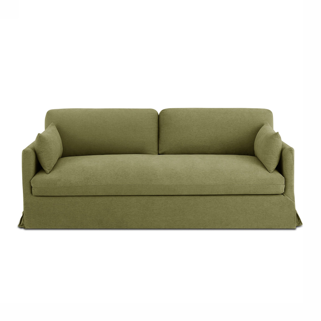 JATOBA Fabric Straight Sofa – Green